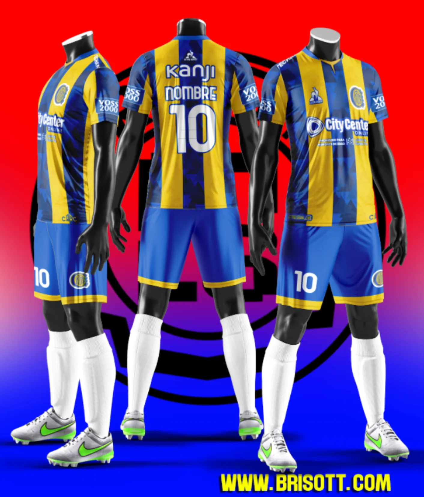 Mockup ROSARIO CENTRAL MCP